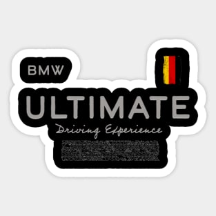 BMW Ultimate Driving Experience - Car Fan Sticker